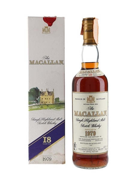 Macallan 1979 18 Year Old Bottled 1997 - Giovinetti 70cl / 43%