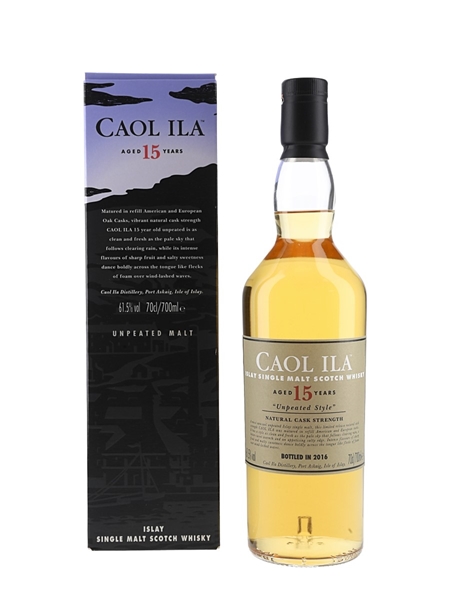 Caol Ila 15 Year Old Unpeated Style Special Releases 2016 70cl / 61.5%