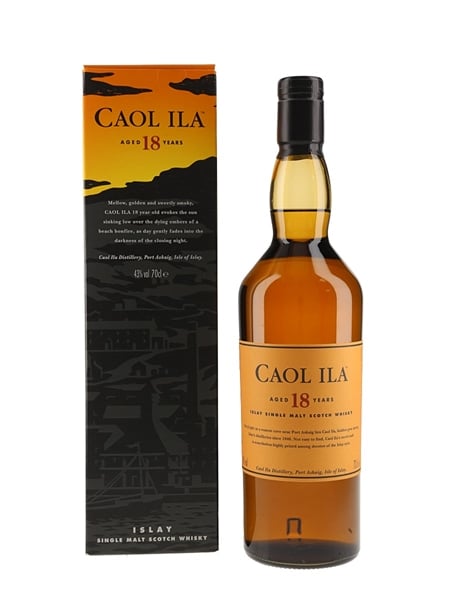 Caol Ila 18 Year Old  70cl / 43%