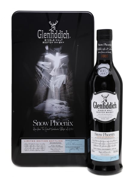 Glenfiddich Snow Phoenix Bottled 2010 70cl / 47.6%