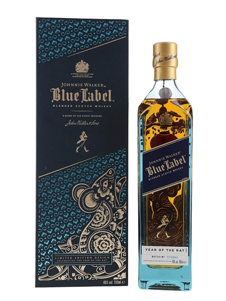 Johnnie Walker Blue Label Year Of The Rat 2020 70cl / 40%