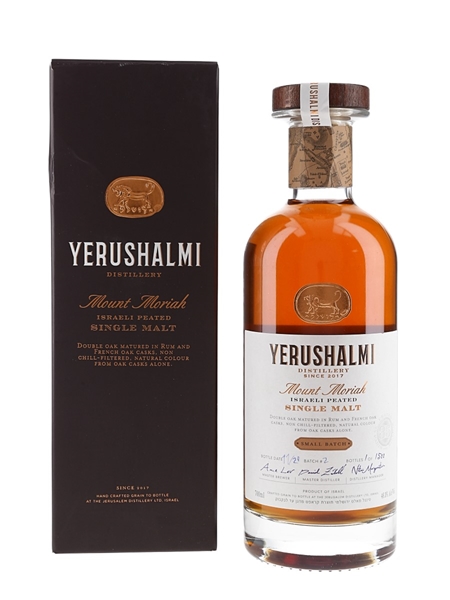 Yerushalmi Mount Moriah Israeli Peated Single Malt 70cl / 46.3%