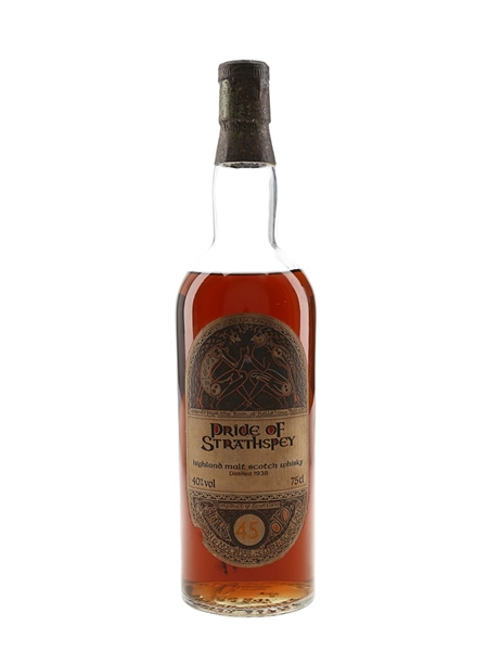 Pride Of Strathspey 1938 45 Year Old Book Of Kells Bottled 1980s - Gordon & Macphail 75cl / 40%