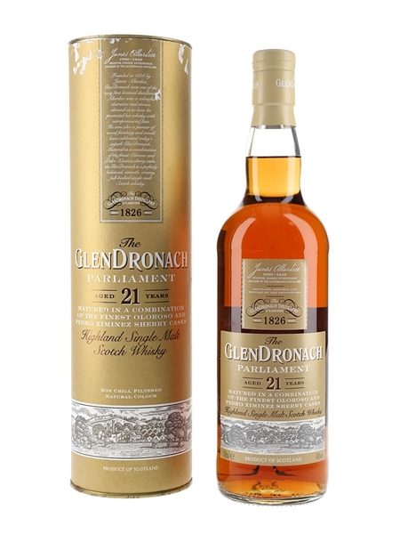 Glendronach 21 Year Old Parliament Bottled 2018 70cl / 48%