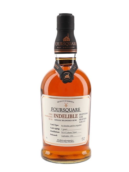 Foursquare Indelible 11 Year Old Bottled 2021 - Exceptional Cask Selection Mark XVIII 70cl / 48%