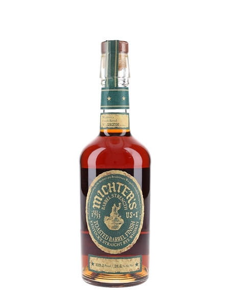 Michter's US*1 Barrel Strength Rye Whiskey Toasted Barrel Finish 70cl / 54.6%