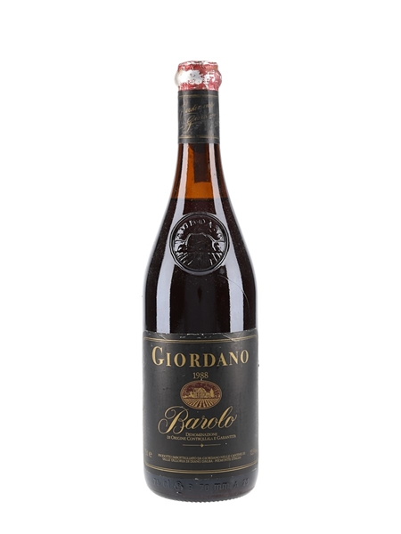 1988 Barolo Giordano 75cl / 13.5%