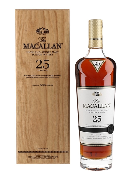 Macallan 25 Year Old Annual 2019 Release 70cl / 43%