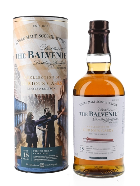 Balvenie 18 Year Old - Cask No.26 French Pineau Cask Finish - Story No.10 70cl / 47.9%