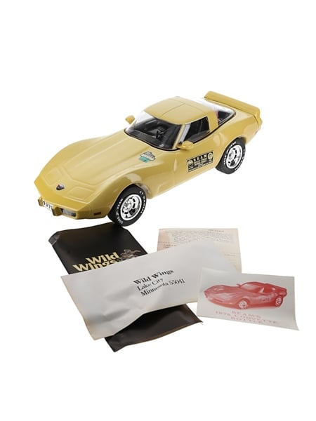 Jim Beam 1978 Yellow Corvette Decanter Bottled 1980s - 100 Months Old 75cl / 40%