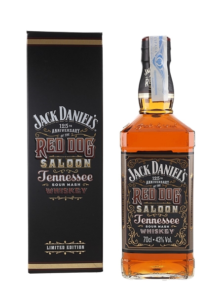 Jack Daniel's Old No 7 125th Anniversary Red Dog Saloon  70cl / 43%