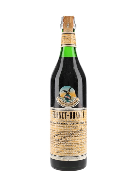 Fernet Branca Bottled 1960s 75cl / 45%