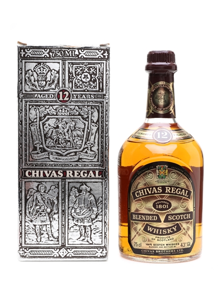 Chivas Regal 12 Year Old Bottled 1980s 75cl / 43%