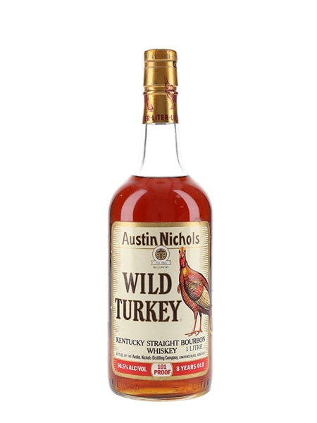 Wild Turkey 8 Year Old 101 Proof Bottled 1990s 100cl / 50.5%