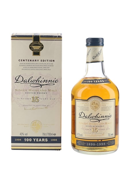 Dalwhinnie 15 Year Old Special Centenary Edition 1998 70cl / 43%