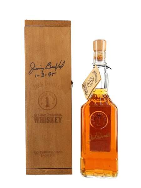 Jack Daniel's Barrel House 1 Bottled 1994 - Batch B001 - Signed Jimmy Bedford 75cl / 47%