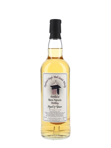 Ben Nevis 1996 17 Year Old Cask No.1494 Bottled 2014 - Whiskybroker 70cl / 51.4%