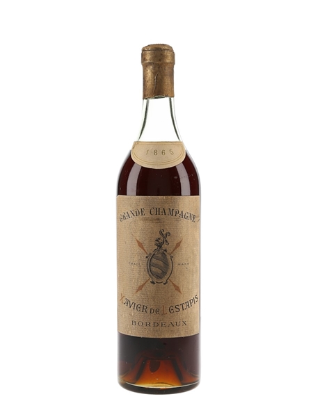 Xavier De L'Estapis 1865 Grande Champagne Cognac Bottled 1940s 70cl / 40%