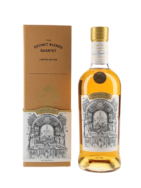 Compass Box Metropolis Bottled 2023 - The Extinct Blends Quartet 70cl / 49%