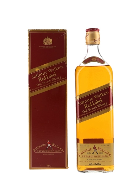 Johnnie Walker Red Label Bottled 1990s 100cl / 43%