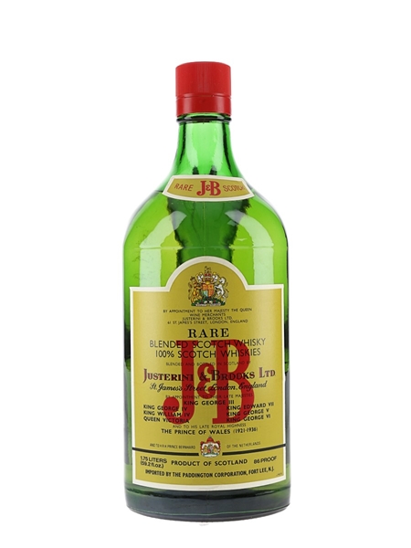 J&B Rare Bottled 1980s 175cl / 43%