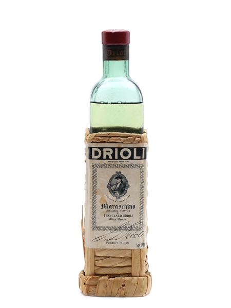 Maraschino Drioli Bottled 1960s 50cl