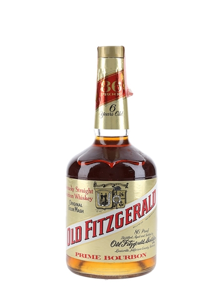 Old Fitzgerald 6 Year Old Prime Bourbon Bottled 1980s - 86 Proof 75cl / 43%