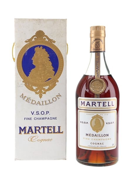 Martell Medallion VSOP Bottled 1960s-1970s - UK Release 70cl
