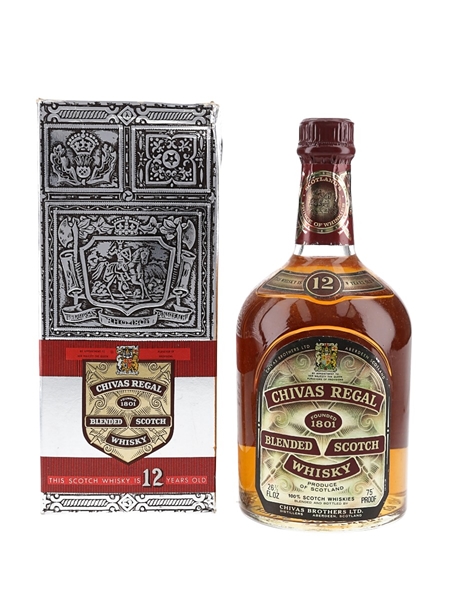 Chivas Regal 12 Year Old Bottled 1970s 75.7cl / 43%