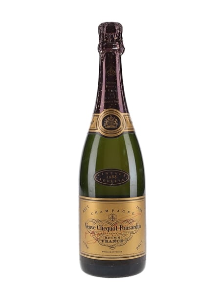 1988 Veuve Clicquot Ponsardin Vintage Reserve 75cl / 12%
