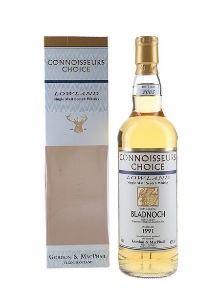 Bladnoch 1991 Bottled 2005 - Gordon & MacPhail 70cl / 40%