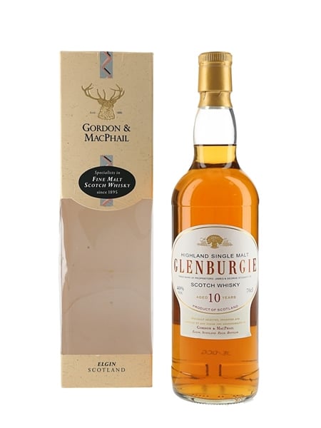 Glenburgie 10 Year Old Bottled 2000s - Gordon & MacPhail 70cl / 40%