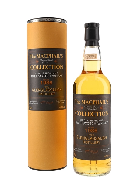 Glenglassaugh 1986 Bottled 2006 - MacPhail's Collection 70cl / 40%