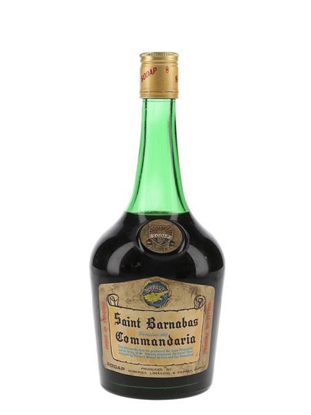 Saint Barnabas Commandaria Dessert Wine 70cl