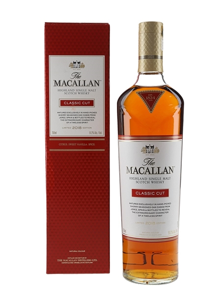 Macallan Classic Cut Limited 2018 Edition 75cl / 51.2%