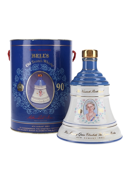 Bell's Ceramic Decanter The Queen Mother's 90th Birthday 75cl / 43%