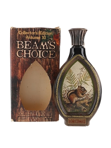 Beam's Choice 8 Year Old Chipmunk Decanter Collector's Edition Volume XI 75.7cl / 40%