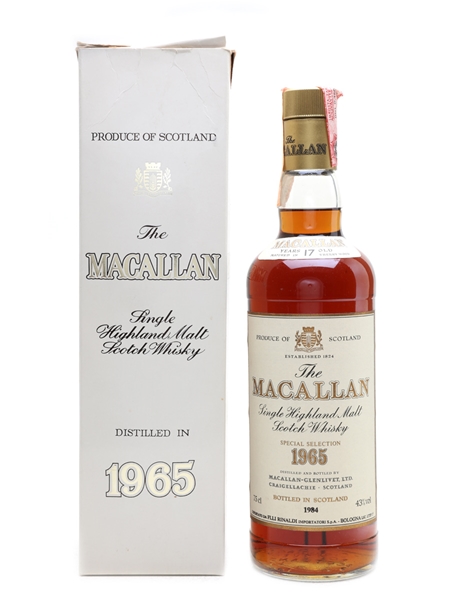 Macallan 1965 17 Year Old - Rinaldi 75cl / 43%