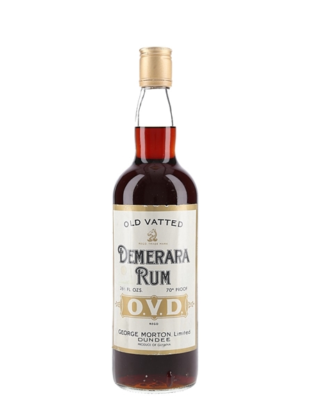 OVD Old Vatted Demerara Rum Bottled 1970s 75.7cl / 40%