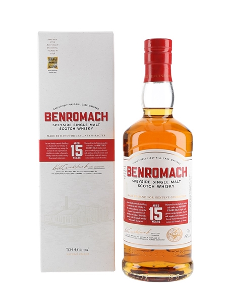 Benromach 15 Year Old Bottled 2020 70cl / 43%