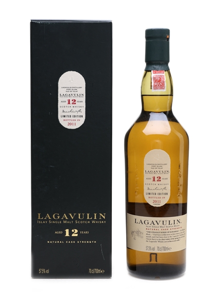 Lagavulin 12 Year Old Natural Cask Strength Special Releases 2011 70cl / 57.5%