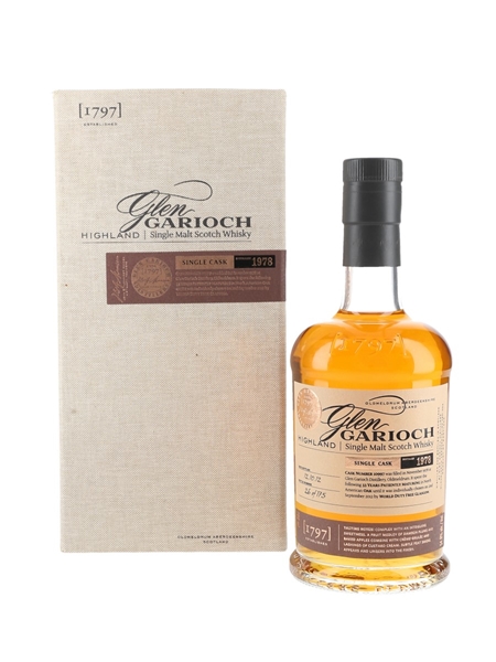 Glen Garioch 1978 33 Year Old - Cask No. 10997 Bottled 2012 70cl / 54.8%