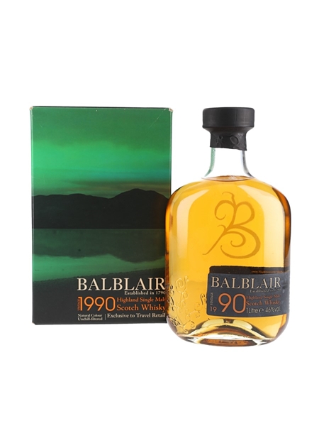 Balblair 1990 Bottled 2009 - 1st Release 100cl / 46%