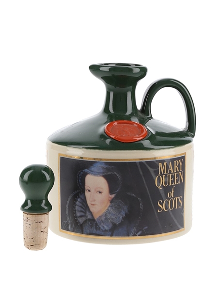 Glenfiddich Scottish Royalty Ceramic Jug Bottled 1980s - Mary Queen Of Scots 75cl / 43%