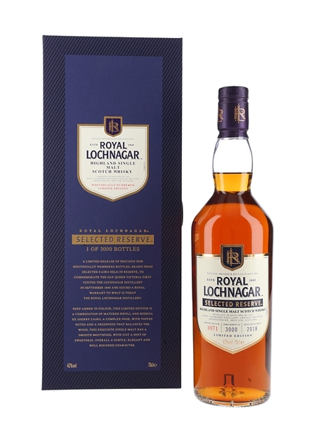 Royal Lochnagar Selected Reserve Bottled 2018 70cl / 43%