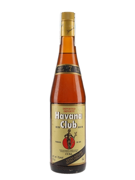 Havana Club Anejo Seco 7 Year Old Bottled 1990s 70cl / 40%