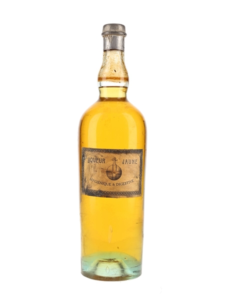 Liqueur Jaune Bottled 1920s 100cl