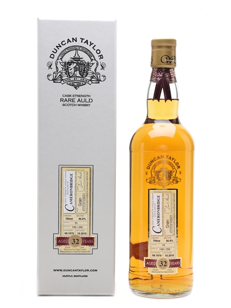 Cameronbridge 1978 32 Year Old - Duncan Taylor 70cl / 56.8%