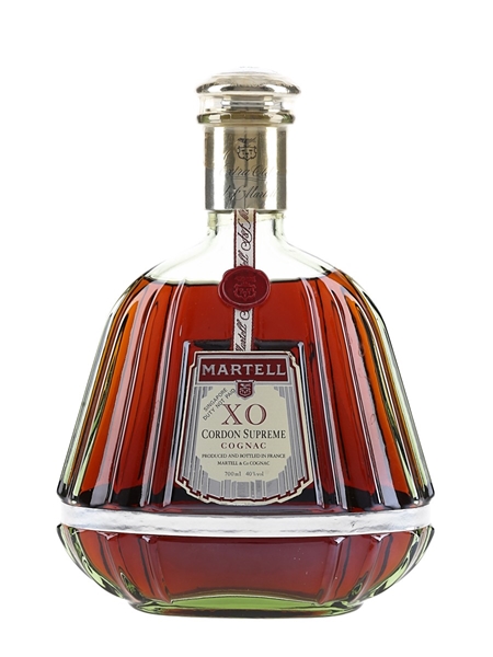 Martell XO Cordon Supreme Bottled 1980s - Singapore Duty Free 70cl / 40%