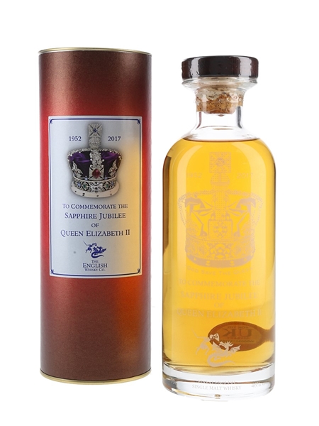 The English Whisky Co. Bottled 2017 - Sapphire Jubilee Of Queen Elizabeth II 70cl / 46%